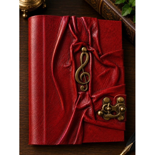 13cm x 18cm middle leather notebook -6